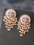 Pink Jhaalar Earrings