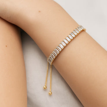 Gold Baguette Bracelet