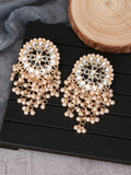 Black Jhaalar Earrings