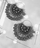 Meena Jaali Earrings (white)