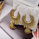 Gold Ethnic Earrings