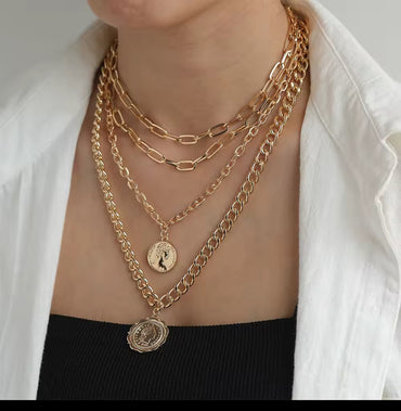 Coin Tier Necklace