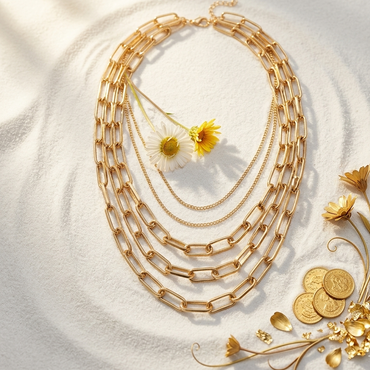 Flat Interlinked Chain