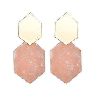 Rose Quartz earrings