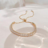 Gold Baguette Bracelet