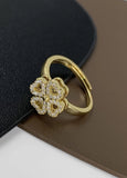 Clover Swivel Ring